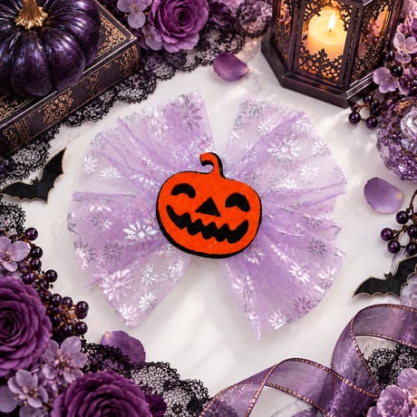 パンプキンチュチュ🎃ストレッチチョーカー／10本