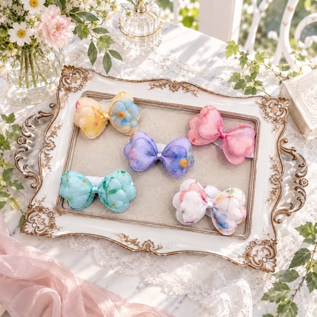 フルールリボン🎀ストレッチチョーカー／10本