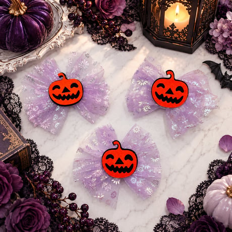 パンプキンチュチュ🎃ストレッチチョーカー／10本