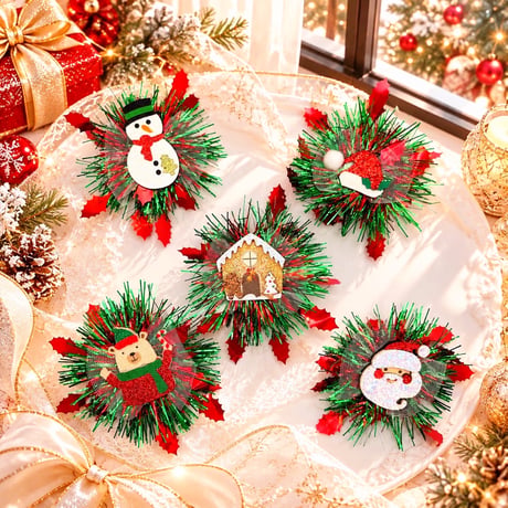 スパークリングXmas🎄ストレッチチョーカー／10本