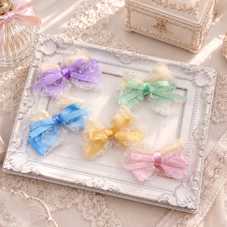 Candyリボン🎀ストレッチチョーカー／10本