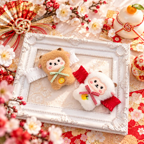 干支🐑羊ストレッチチョーカー／10本