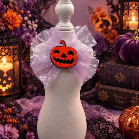 パンプキンチュチュ🎃ストレッチチョーカー／10本