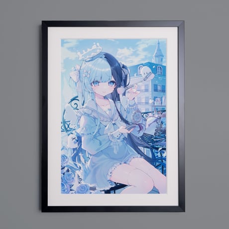 複製原画 / ILFORD社認定RGBジークレー印刷 A4サイズ 「Angelmake」 【こんぺ伊藤原画コレクション】