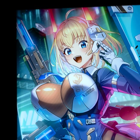 ヒカルエ A3サイズ 「INTERCEPTOR」【高峰ナダレ原画コレクション】