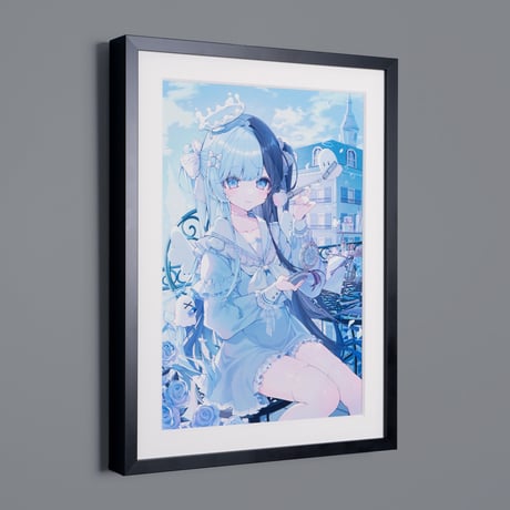 複製原画 / ILFORD社認定RGBジークレー印刷 A4サイズ 「Angelmake」 【こんぺ伊藤原画コレクション】