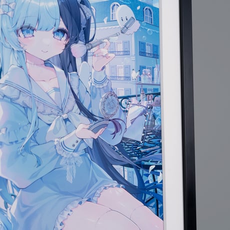 複製原画 / ILFORD社認定RGBジークレー印刷 A4サイズ 「Angelmake」 【こんぺ伊藤原画コレクション】