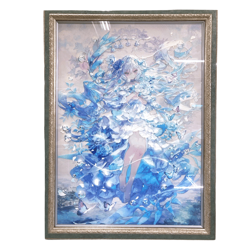 Art déco lithograph 直筆サインあり 直筆サイン｜ソリッドグラフ「Epheria」 A1 / Edition.2 | XART STORE