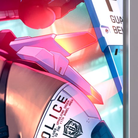 エリアル　A3+サイズ 　「INTERCEPTOR」 【高峰ナダレ原画コレクション】