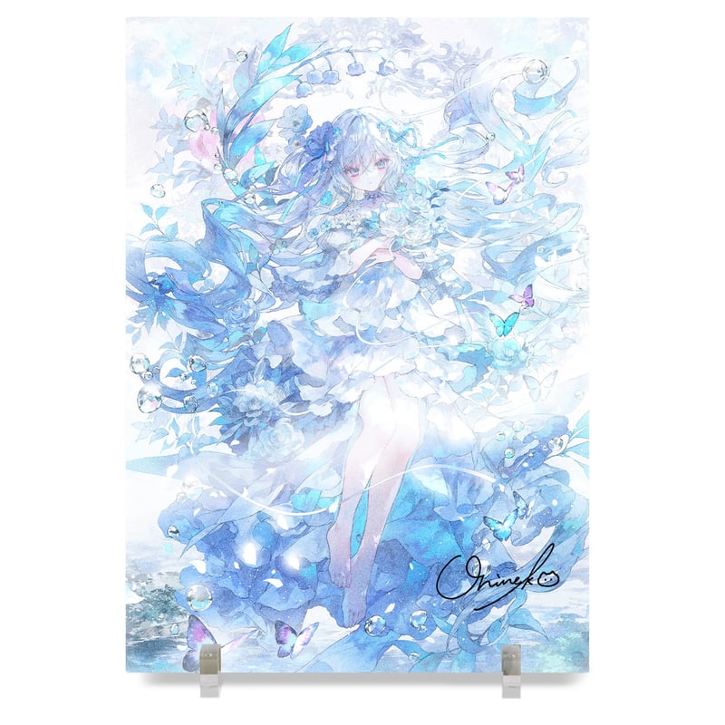シ*)様 アクリルボード 直筆サイン｜ミラーアクリルボード「Epheria」A3 / Edition.10 | XART