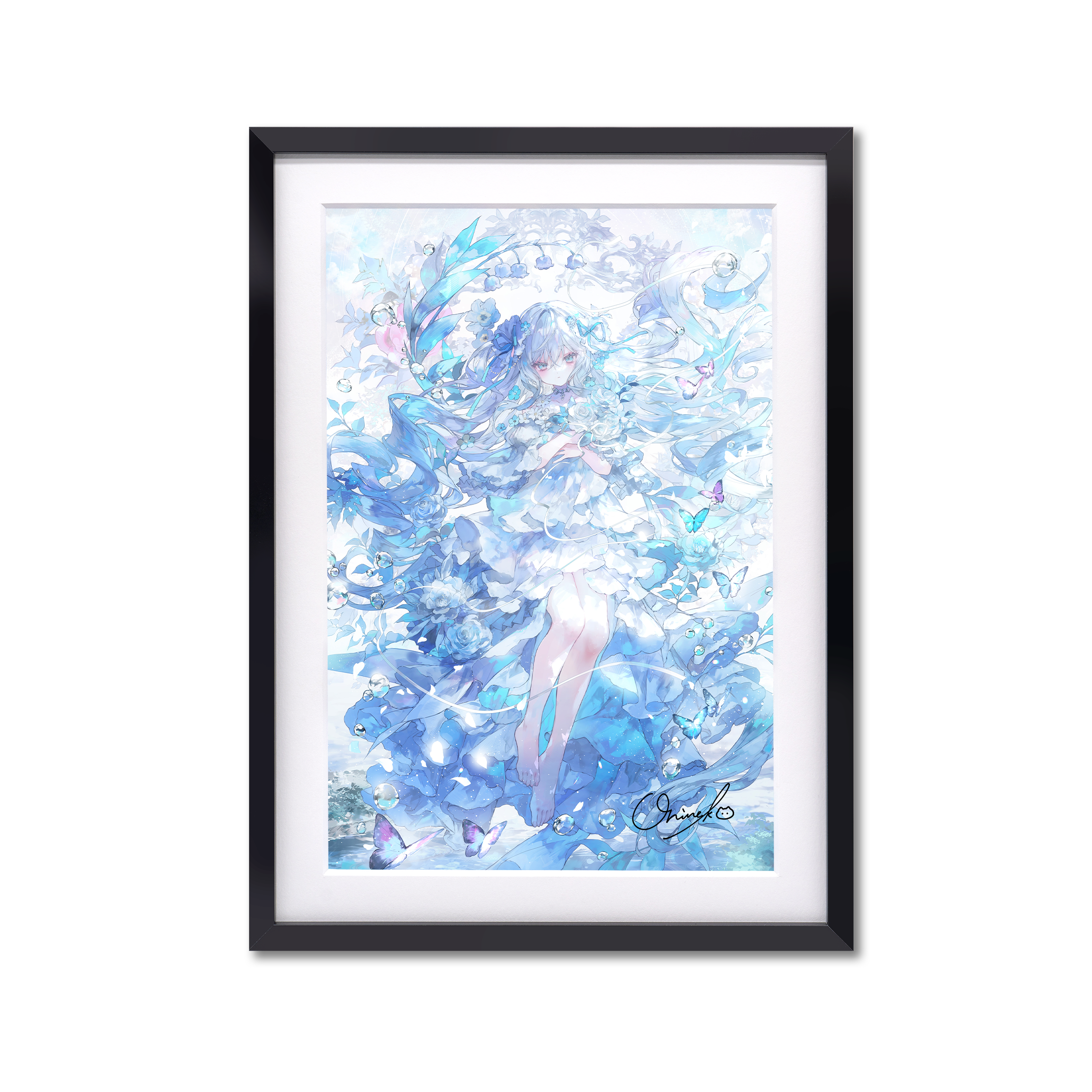 直筆サイン｜ジークレー複製原画「Epheria」 A4 / Edition.50 | XART
