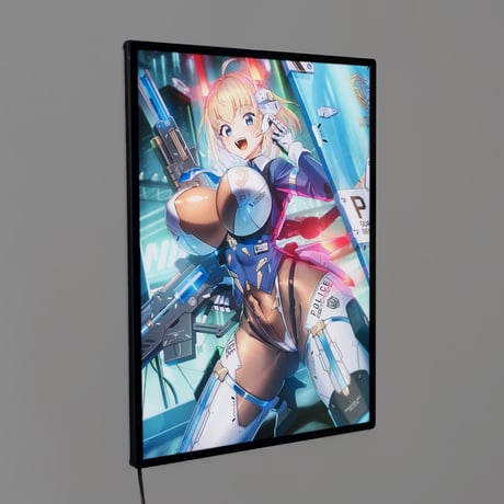 ヒカルエ A3サイズ 「INTERCEPTOR」【高峰ナダレ原画コレクション】