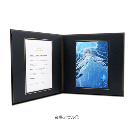 INTENSE Book パールッセント / ILFORD社認定RGBジークレー印刷 A5サイズ 全2種【夜星アウル Artist SpotLight】