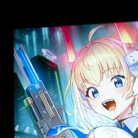 ヒカルエ A3サイズ 「INTERCEPTOR」【高峰ナダレ原画コレクション】