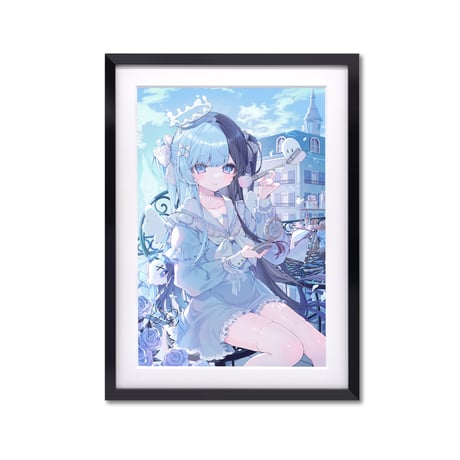 複製原画 / ILFORD社認定RGBジークレー印刷 A4サイズ 「Angelmake」 【こんぺ伊藤原画コレクション】