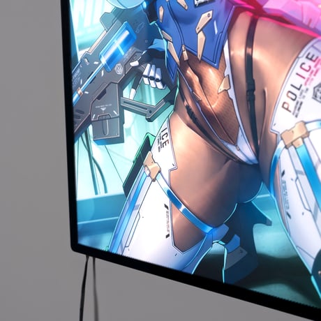 ヒカルエ A3サイズ 「INTERCEPTOR」【高峰ナダレ原画コレクション】