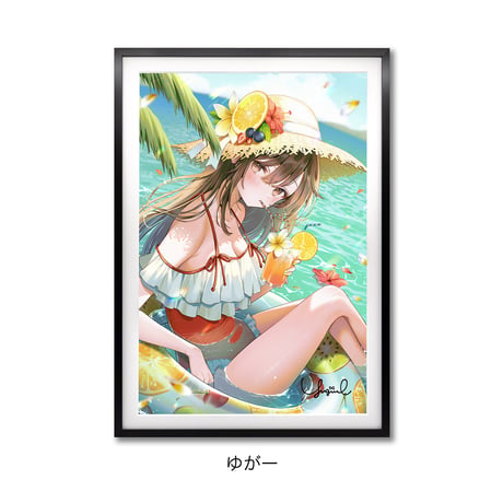 複製原画 パールッセント / ILFORD社認定RGBジークレー印刷 A3+サイズ【サマコレ2026】