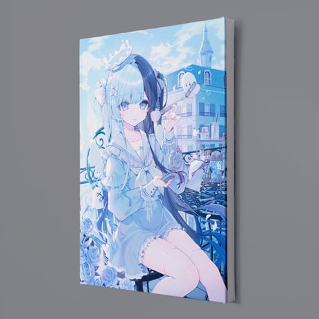 X CANVAS F4サイズ 「Angelmake」 【こんぺ伊藤原画コレクション】