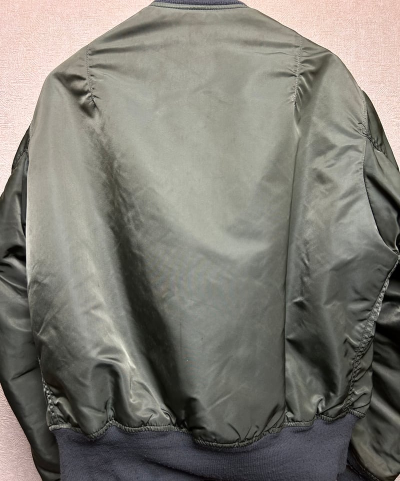 U.S.A.製最終期ALPHA MA-1ジャケット〉 U.S.A.製最終期ALPHA Typ