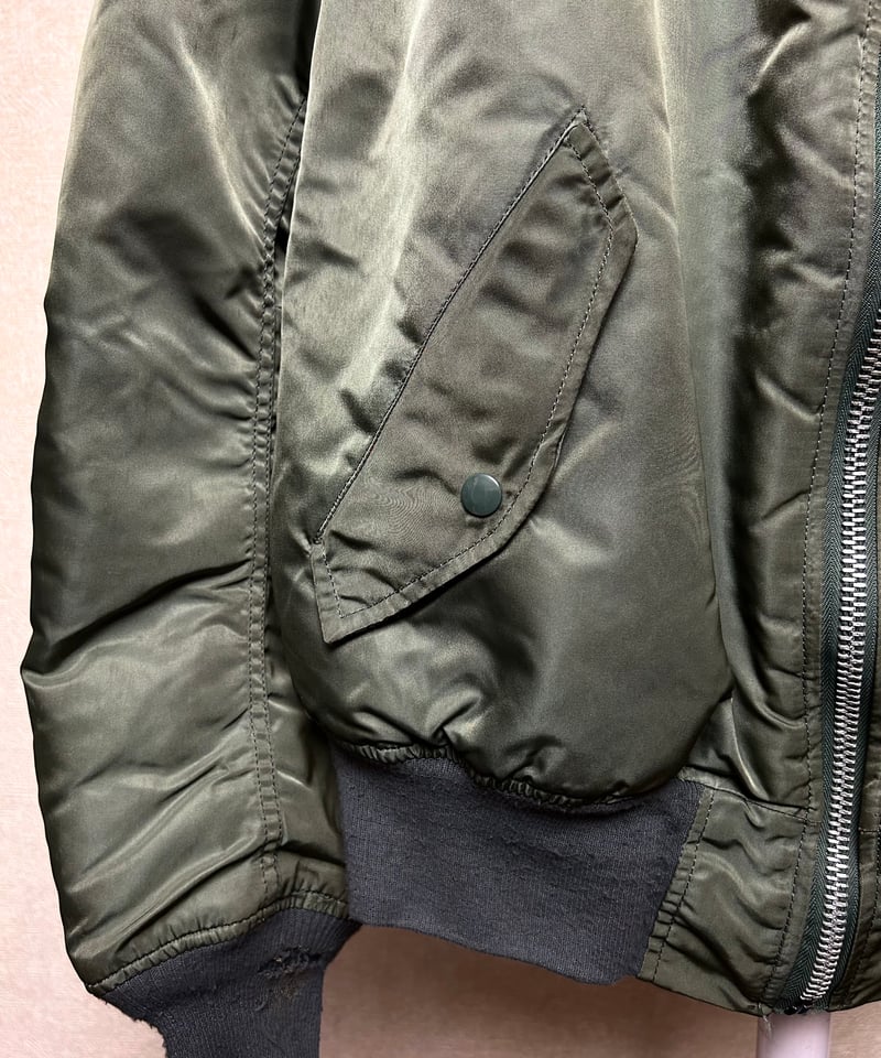 U.S.A.製最終期ALPHA MA-1ジャケット〉 U.S.A.製最終期ALPHA Typ