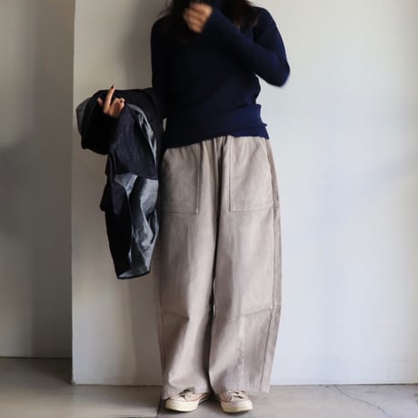 ポッカパンツ コーデュロイ 2026 AW