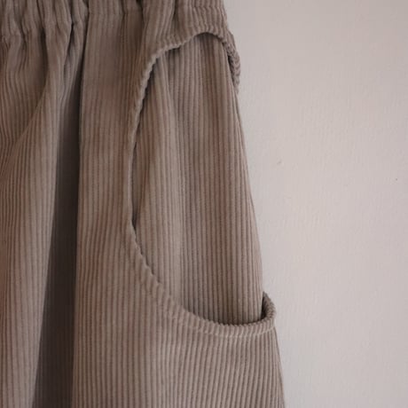 コッペパンツ コーデュロイ 2026 AW