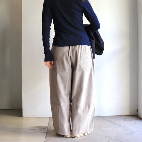 ポッカパンツ コーデュロイ 2026 AW