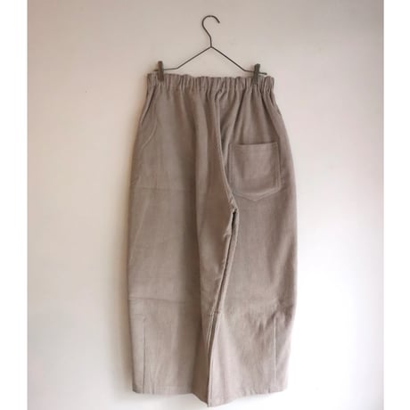 ポッカパンツ コーデュロイ 2026 AW