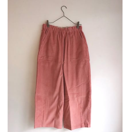 ポッカパンツ コーデュロイ 2026 AW