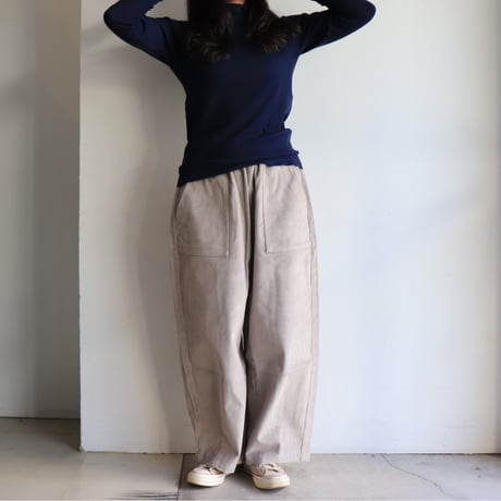 ポッカパンツ コーデュロイ 2026 AW