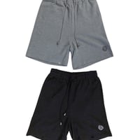 COTTON DISTRESSED JERSEY SHORTS 'PENTAGRAM