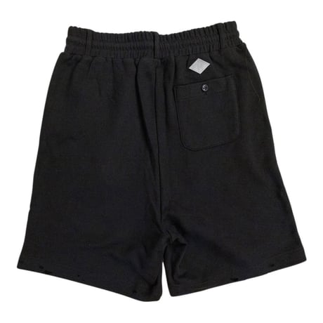 COTTON DISTRESSED JERSEY SHORTS 'PENTAGRAM