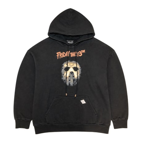 x FRIDAY THE 13TH VINTAGE EFFECT HOODIE