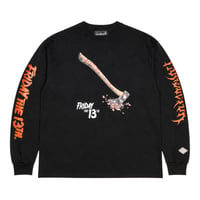 x FRIDAY THE 13TH POSTER VISUAL L/S T SHIRT