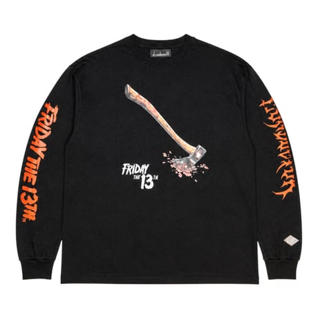 x FRIDAY THE 13TH POSTER VISUAL L/S T SHIRT