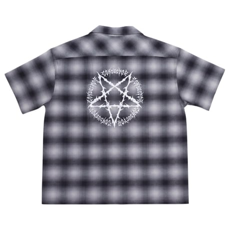 COTTON FLANNEL SHORT SLEEVE PRINTED SHIRT