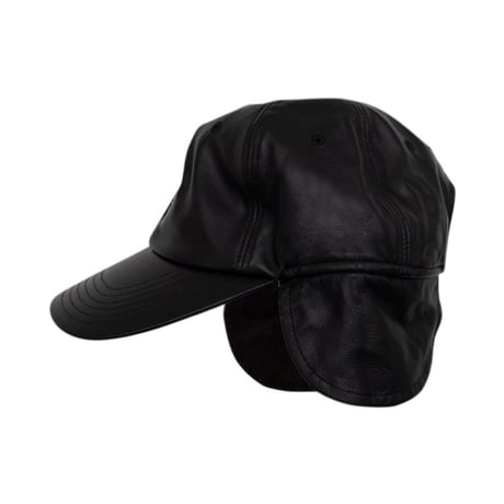 x THE GEEKS LEATHER EARFLAP CAP