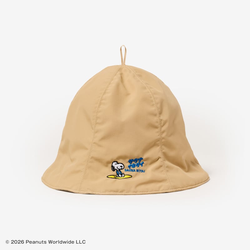 PEANUTS×サウナイキタイ サウナハット | サウナイキタイSTORE