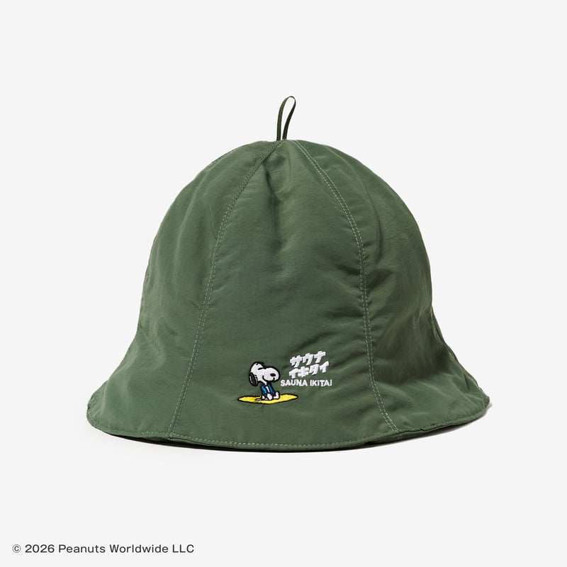 PEANUTS×サウナイキタイ サウナハット | サウナイキタイSTORE