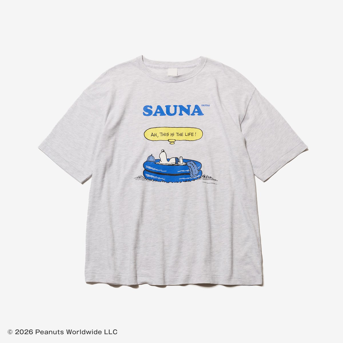 瑠*読様 サウナイキタイ 水風呂 Tシャツ XL サウナボーイ PEANUTS