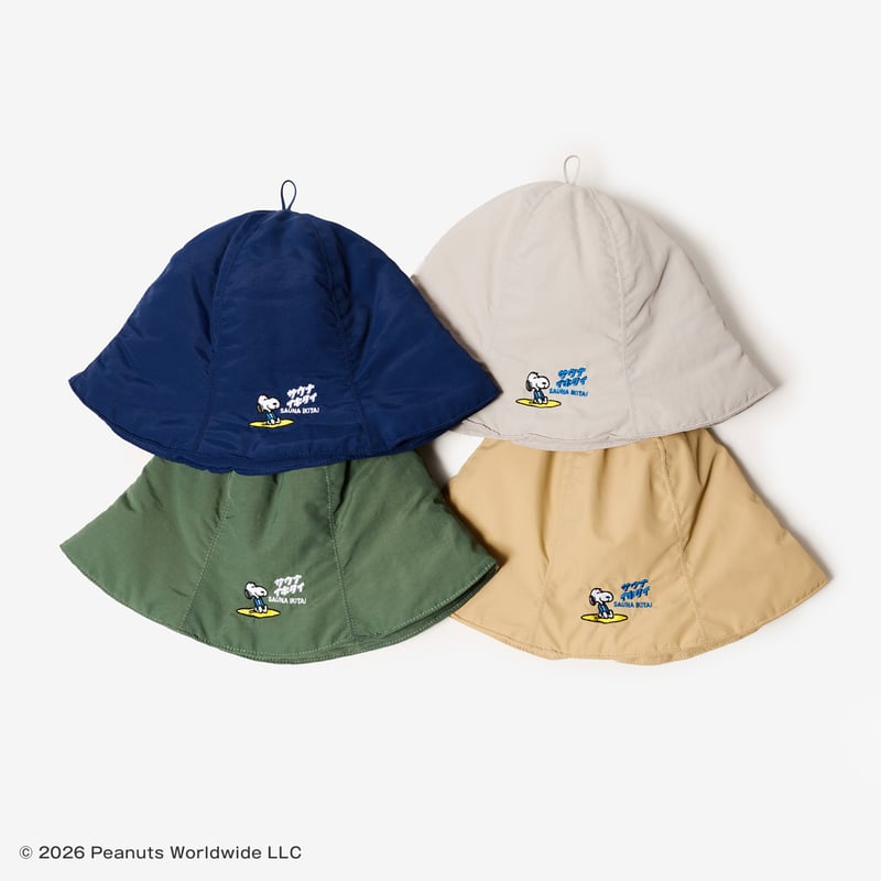 PEANUTS×サウナイキタイ サウナハット | サウナイキタイSTORE