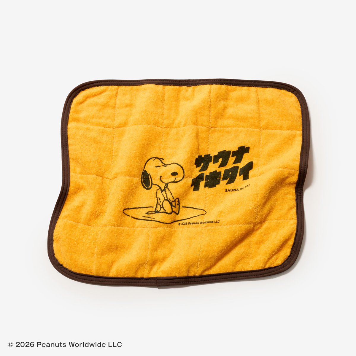PEANUTS×サウナイキタイ サウナマット | サウナイキタイSTORE