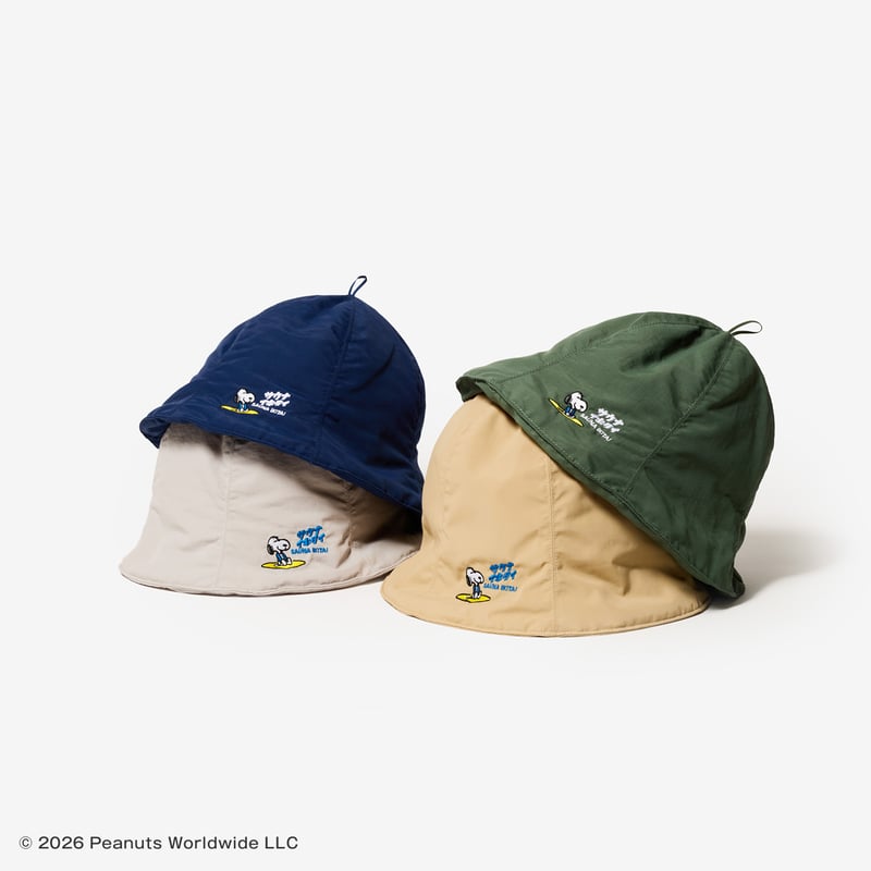 PEANUTS×サウナイキタイ サウナハット | サウナイキタイSTORE