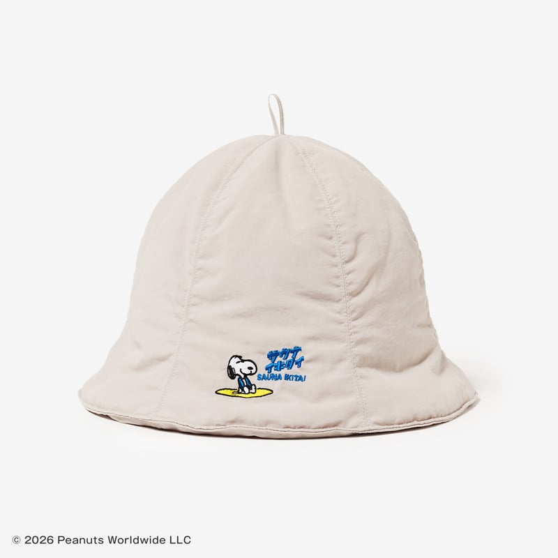 PEANUTS×サウナイキタイ サウナハット | サウナイキタイSTORE