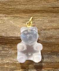 Hima ヒマ 22kgold ピーチ グミベア ペンダント