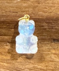 オーダー品 Hima ヒマ 22kgold グミベア ムーンストーン ペンダント