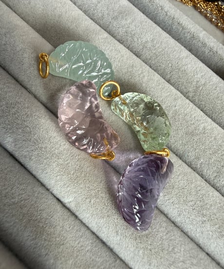 Hima ヒマ 22kgold 缶詰みかん アメジスト みかん シトロン チャーム