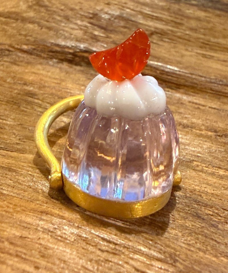 Hima ヒマ 22kgold グレープゼリー ラベンダークォーツ リング | hima