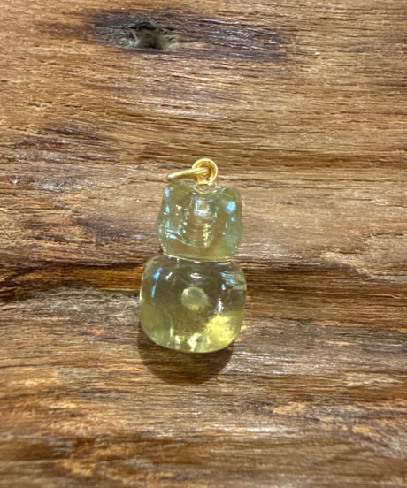 Hima ヒマ 22kgold レモン グミベア ペンダント