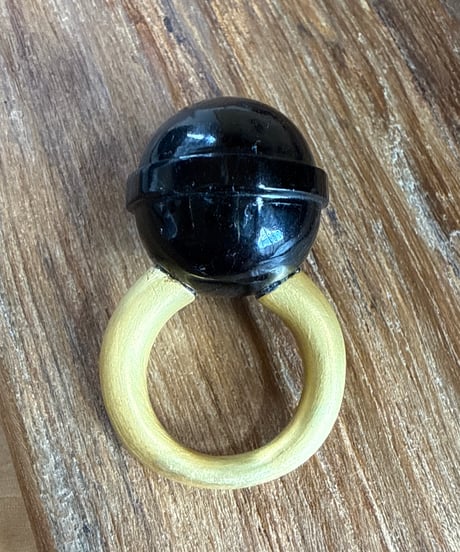 Hima ヒマ 22K  ブラックトルマリン ブルーフラッシュ  ロリポップ  12号